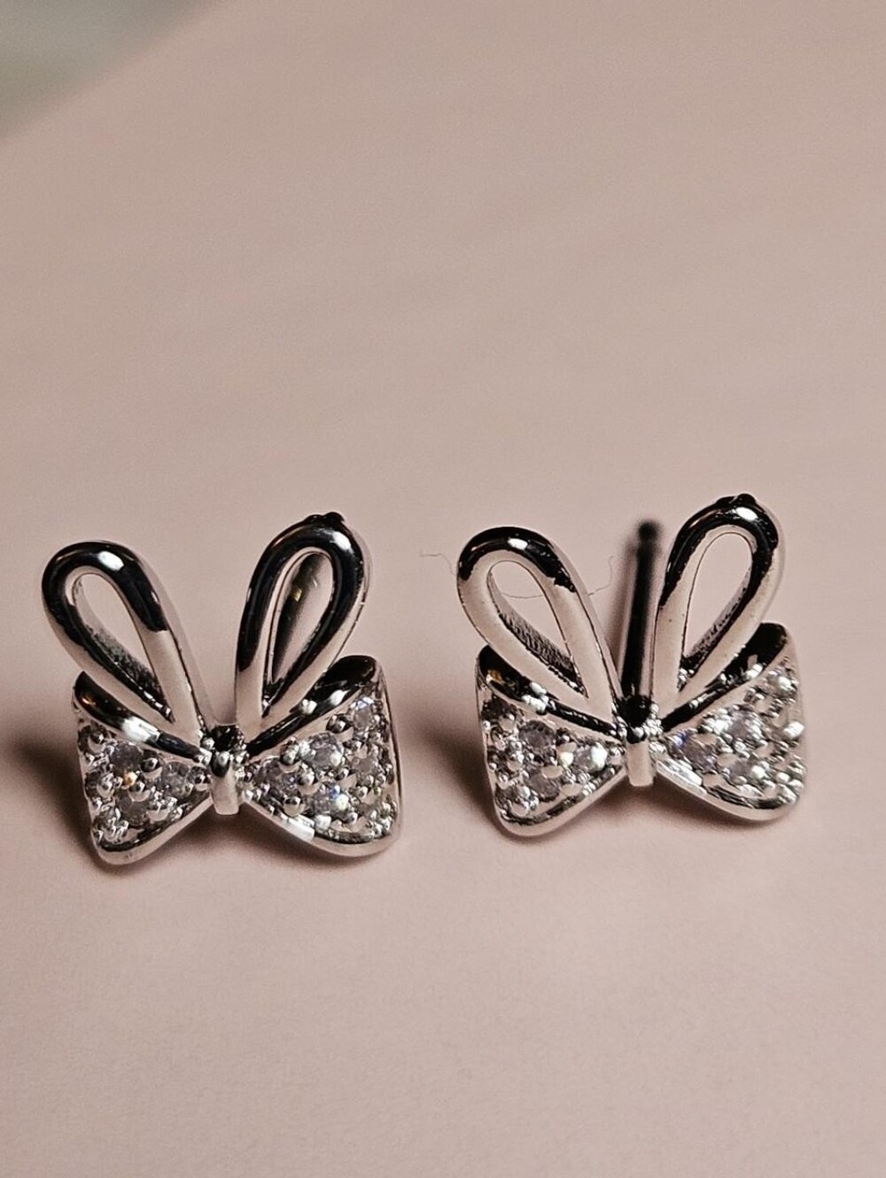 Bunnies & Bows Earrings - Picture 3 of 7